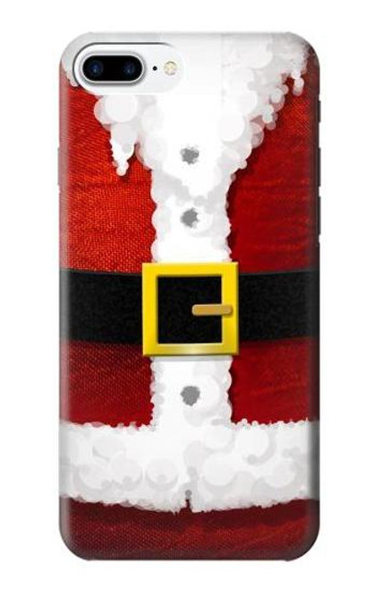 S2846 Christmas Santa Red Suit Case For iPhone 7 Plus, iPhone 8 Plus