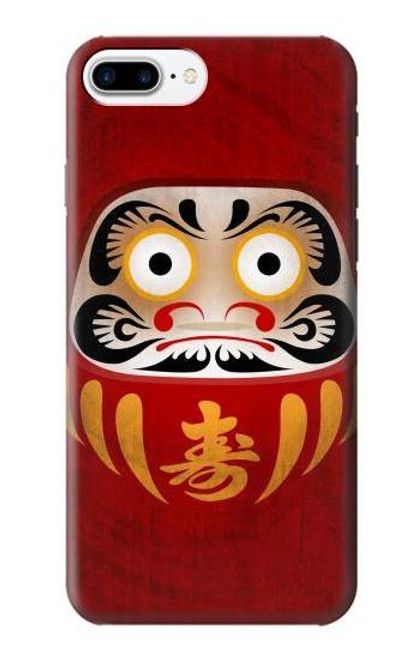 S3023 Japan Good Luck Daruma Doll Case For iPhone 7 Plus, iPhone 8 Plus