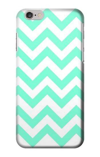 S1723 Mint Chevron Zigzag Case For iPhone 6 6S