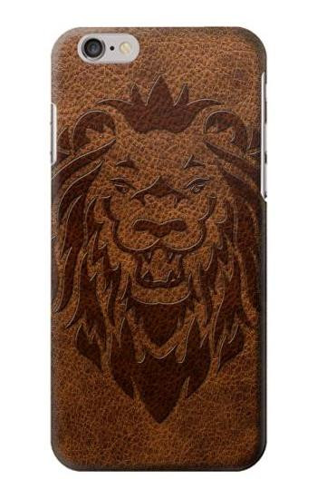 S2529 Leo Zodiac Tattoo Brown Graphic Print Case For iPhone 6 6S