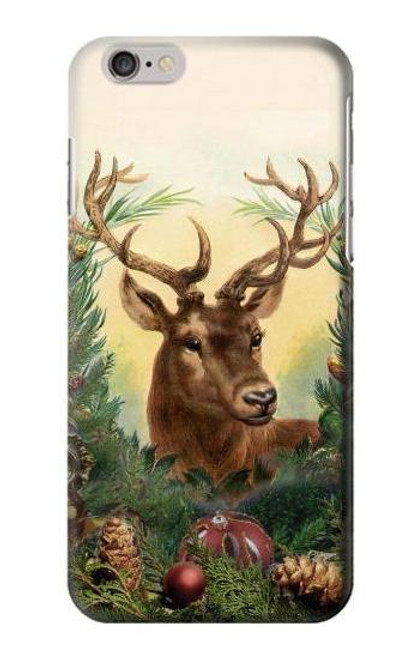 S2841 Vintage Reindeer Christmas Case For iPhone 6 6S