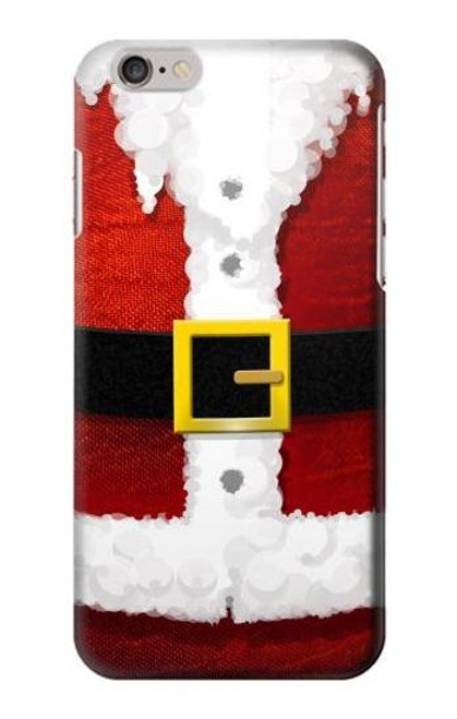 S2846 Christmas Santa Red Suit Case For iPhone 6 6S