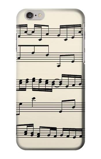 S3082 Music Sheet Case For iPhone 6 6S
