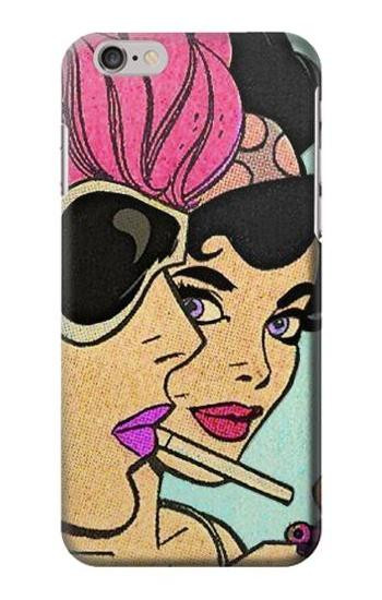 S3171 Girls Pop Art Case For iPhone 6 6S