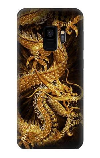S2804 Chinese Gold Dragon Printed Case For Samsung Galaxy S9