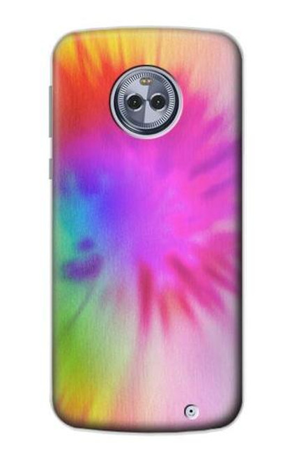 S2488 Tie Dye Color Case For Motorola Moto X4