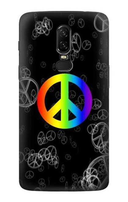 S2356 Peace Sign Case For OnePlus 6