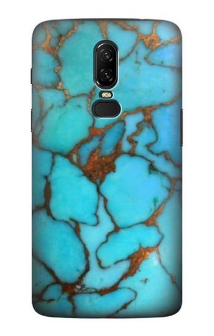 S2685 Aqua Turquoise Gemstone Graphic Printed Case For OnePlus 6 S2685 Aqua Turquoise Gemstone Graphic Printed Case For OnePlus 6