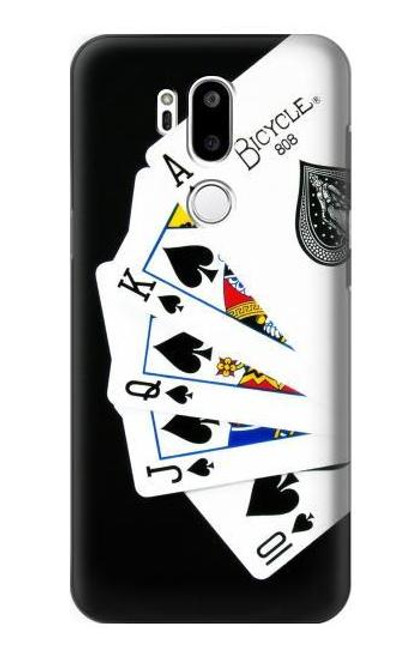 S1078 Poker Royal Straight Flush Case For LG G7 ThinQ
