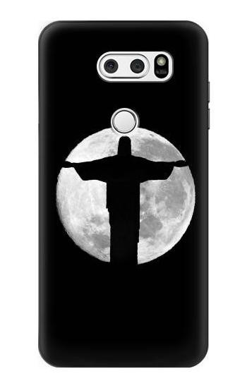 S2511 Jesus Statue Christ Rio de Janeiro Case For LG V30, LG V30 Plus, LG V30S ThinQ, LG V35, LG V35 ThinQ