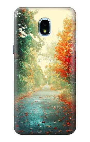 S0913 Road Through The Woods Case For Samsung Galaxy J3 (2018), J3 Star, J3 V 3rd Gen, J3 Orbit, J3 Achieve, Express Prime 3, Amp Prime 3