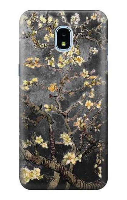 S2664 Black Blossoming Almond Tree Van Gogh Case For Samsung Galaxy J3 (2018), J3 Star, J3 V 3rd Gen, J3 Orbit, J3 Achieve, Express Prime 3, Amp Prime 3