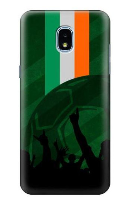 S3002 Ireland Football Soccer Euro 2016 Case For Samsung Galaxy J3 (2018), J3 Star, J3 V 3rd Gen, J3 Orbit, J3 Achieve, Express Prime 3, Amp Prime 3