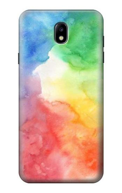 S2945 Colorful Watercolor Case For Samsung Galaxy J7 (2018), J7 Aero, J7 Top, J7 Aura, J7 Crown, J7 Refine, J7 Eon, J7 V 2nd Gen, J7 Star