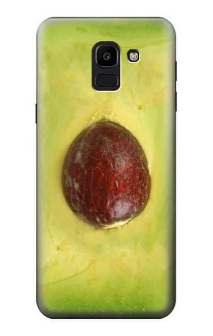 S2552 Avocado Fruit Case For Samsung Galaxy J6 (2018)