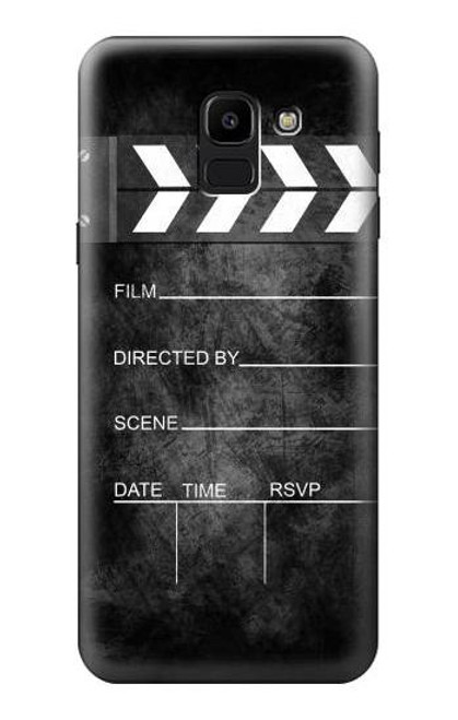 S2919 Vintage Director Clapboard Case For Samsung Galaxy J6 (2018)