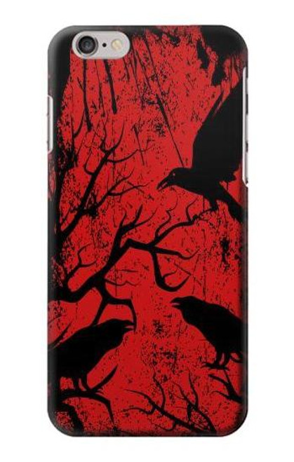 S3325 Crow Black Blood Tree Case For iPhone 6 Plus, iPhone 6s Plus