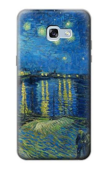 S3336 Van Gogh Starry Night Over the Rhone Case For Samsung Galaxy A5 (2017)
