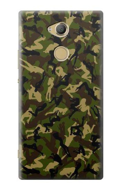 S3356 Sexy Girls Camo Camouflage Case For Sony Xperia XA2 Ultra