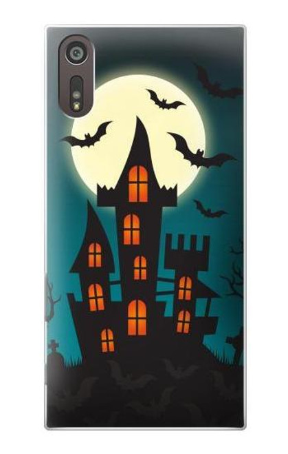 S3268 Halloween Festival Castle Case For Sony Xperia XZ
