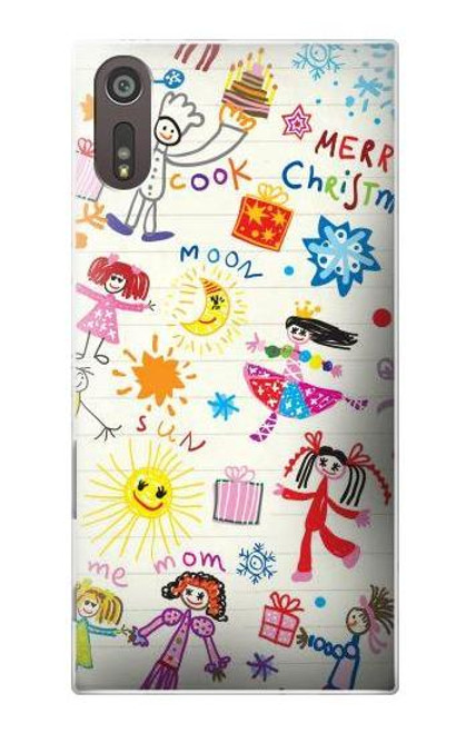 S3280 Kids Drawing Case For Sony Xperia XZ