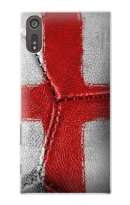 S3316 England Flag Vintage Football Graphic Case For Sony Xperia XZ