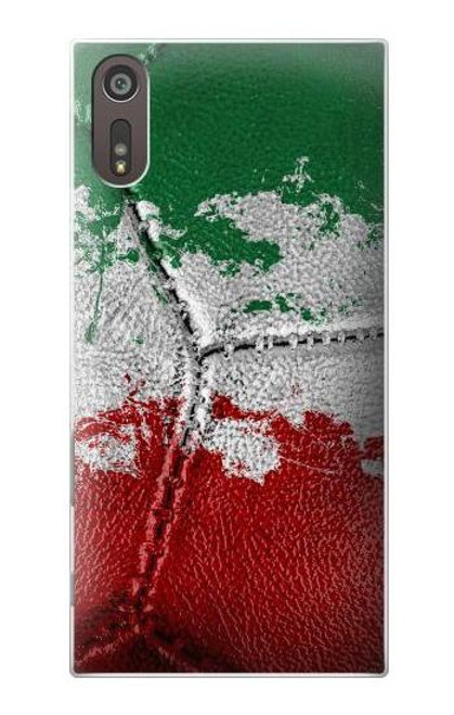 S3318 Italy Flag Vintage Football Graphic Case For Sony Xperia XZ