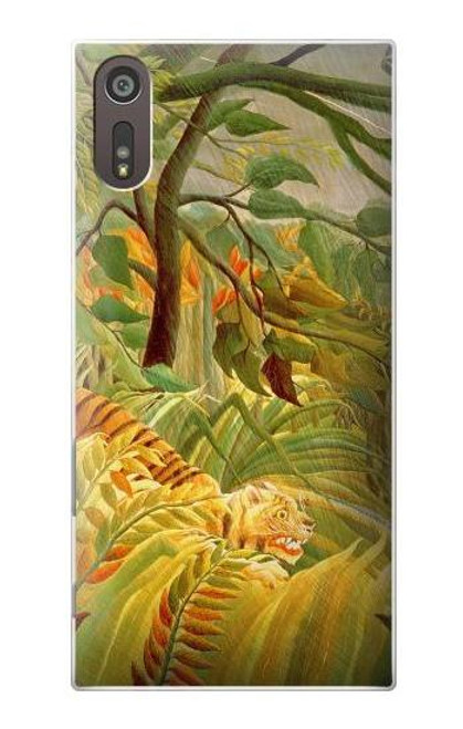 S3344 Henri Rousseau Tiger in a Tropical Storm Case For Sony Xperia XZ