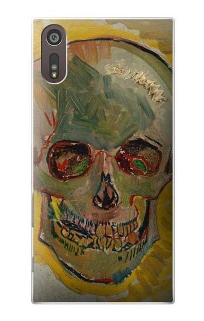 S3359 Vincent Van Gogh Skull Case For Sony Xperia XZ