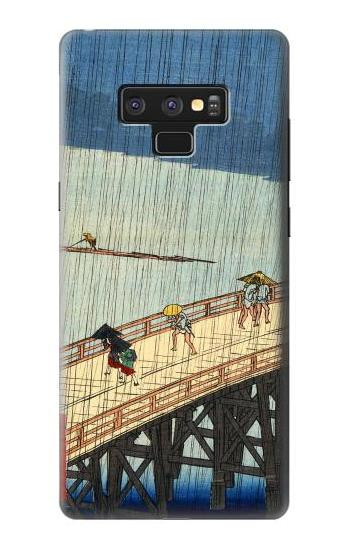 S3347 Utagawa Hiroshige Sudden shower Case For Note 9 Samsung Galaxy Note9