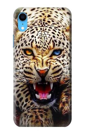 S1932 Blue Eyed Leopard Case For iPhone XR