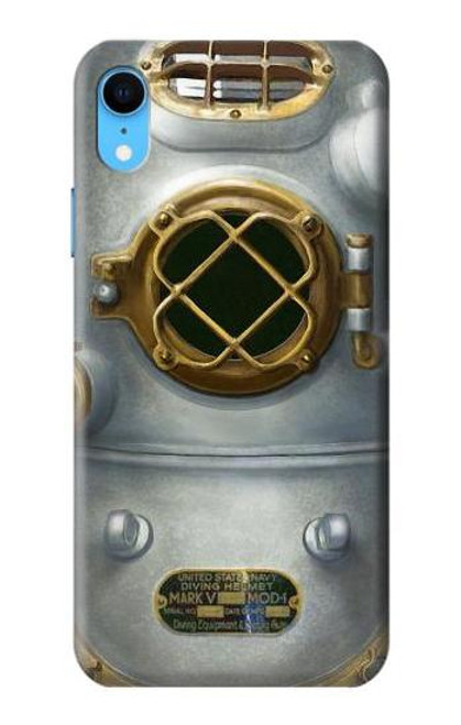 S2646 Vintage Deep Sea Diver Helmet Case For iPhone XR