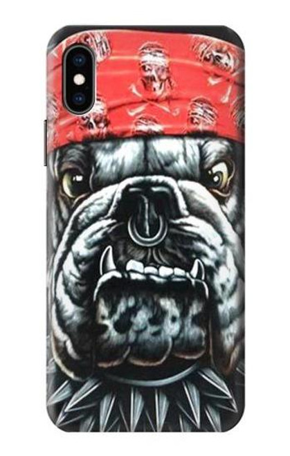 S0100 Bulldog American Football Case For iPhone X, iPhone XS