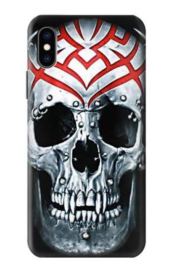 S0223 Vampire Skull Tattoo Case For iPhone X, iPhone XS