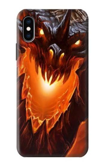 S0414 Fire Dragon Case For iPhone X, iPhone XS