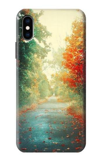 S0913 Road Through The Woods Case For iPhone X, iPhone XS