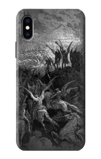 S1026 Gustave Dore Paradise Lost Case For iPhone X, iPhone XS