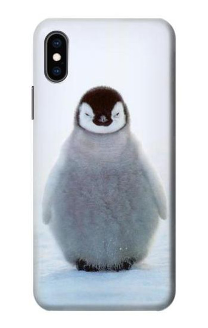 S1075 Penguin Ice Case For iPhone X, iPhone XS