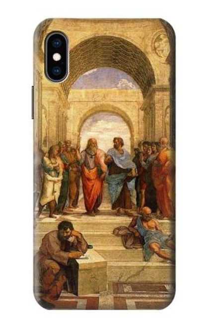 S1086 Raphael's School of Athens Case For iPhone X, iPhone XS