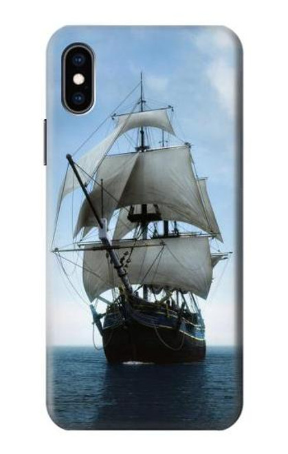 S1096 Sailing Ship in an Ocean Case For iPhone X, iPhone XS
