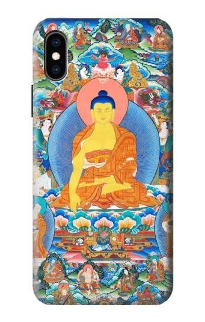 S1256 Buddha Paint Case For iPhone X, iPhone XS