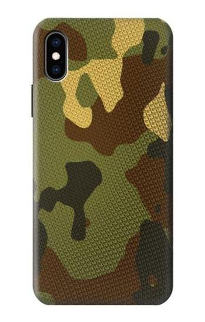 S1602 Camo Camouflage Graphic Printed Case For iPhone X, iPhone XS