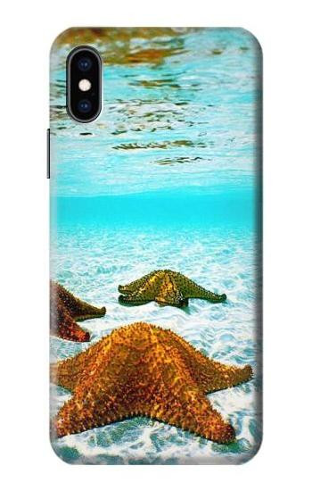 S1679 Starfish Sea Beach Case For iPhone X, iPhone XS