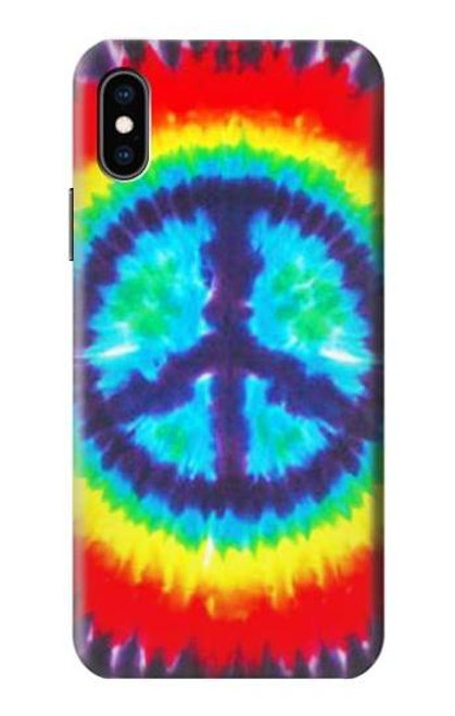 S1870 Tie Dye Peace Case For iPhone X, iPhone XS