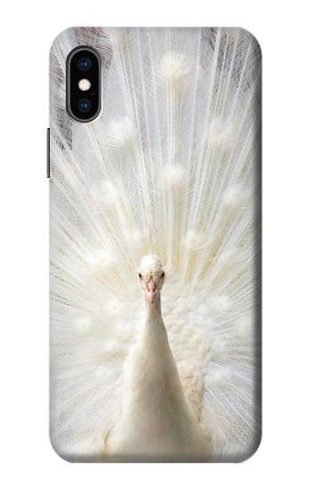 S1980 White Peacock Case For iPhone X, iPhone XS