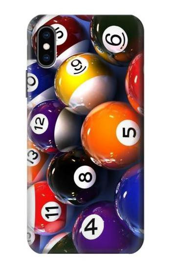 S2238 Billiard Pool Ball Case For iPhone X, iPhone XS