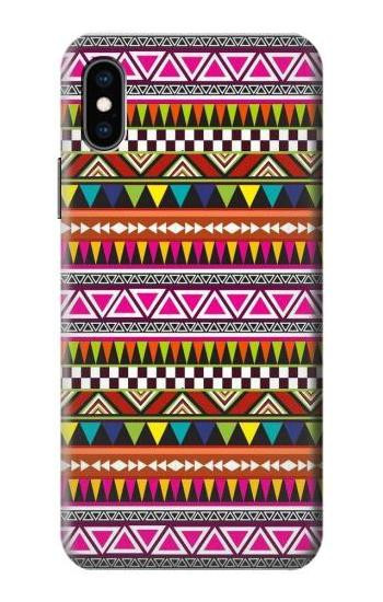 S2292 Aztec Tribal Pattern Case For iPhone X, iPhone XS