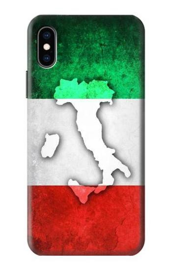 S2338 Italy Flag Case For iPhone X, iPhone XS