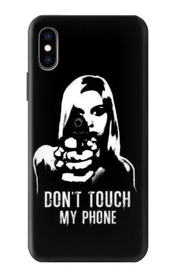 S2518 Do Not Touch My Phone Case For iPhone X, iPhone XS