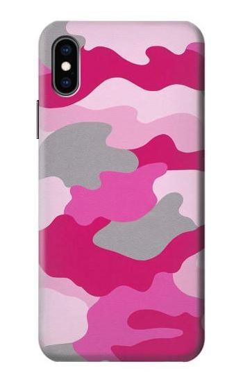 S2525 Pink Camo Camouflage Case For iPhone X, iPhone XS